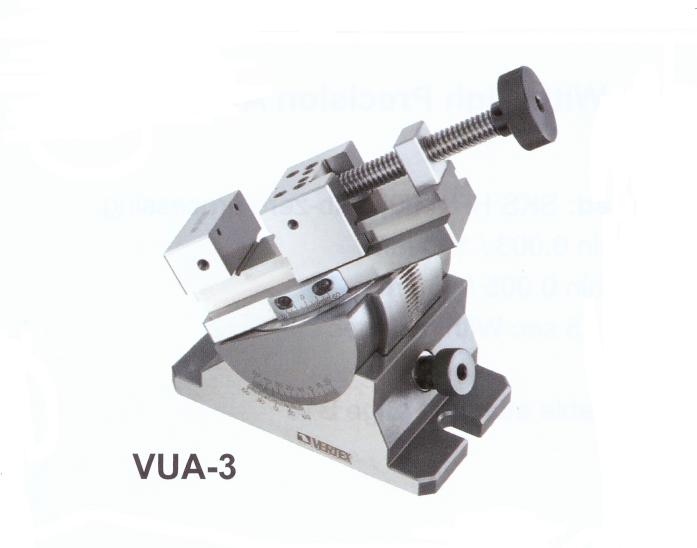 台湾vertex鹰牌 vua-3 vua-4 正弦角度万力 角度虎钳 可倾平口钳