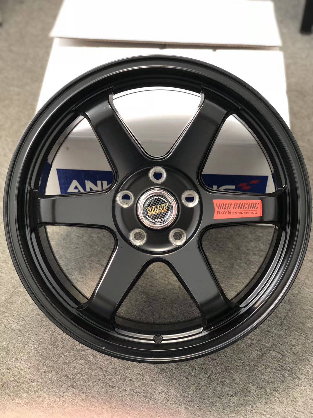 te37改装轮毂钢圈18寸适配大众奥迪奔驰日系美系现代翼神日产铸造