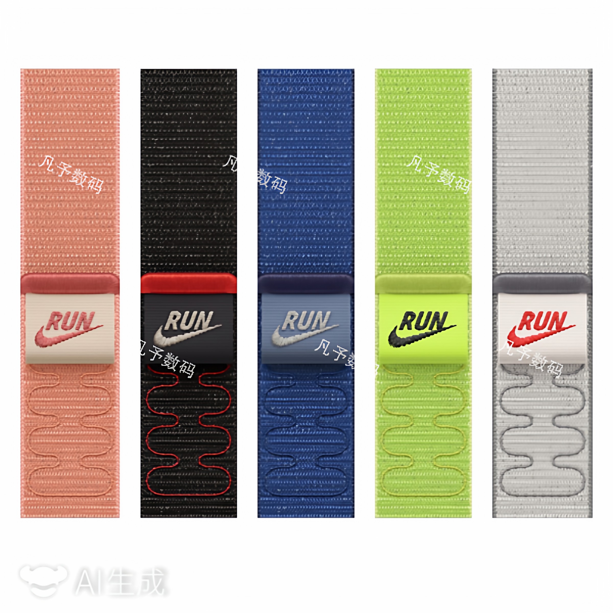 iWatchS11尼龙编织回环运动表带图片