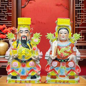 陶瓷玉帝王母神像佛像