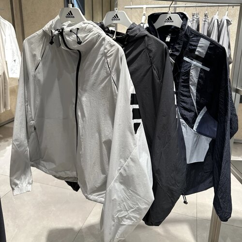 阿迪达斯 FOS男子运动休闲潮流户外防水冲锋衣外套 JM6232 JM6234