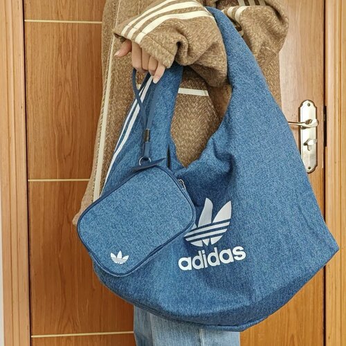 Adidas三叶草 女子运动潮流水洗云朵包挎包单肩背包IX7693 IX7694
