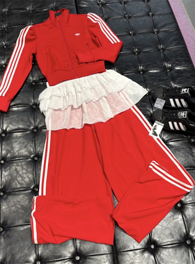 三叶草 女子运动潮流条纹花苞外套长裤 KS1362 KS1363 KS1431