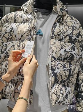 Nike耐克 ACG男子运动休闲潮流户外迷彩雪山石P棉棉服外套 HF0034
