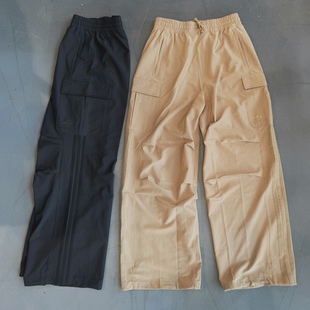 Adidas三叶草 阔腿长裤 KD0949 KD0950 男女运动休闲潮流宽松工装