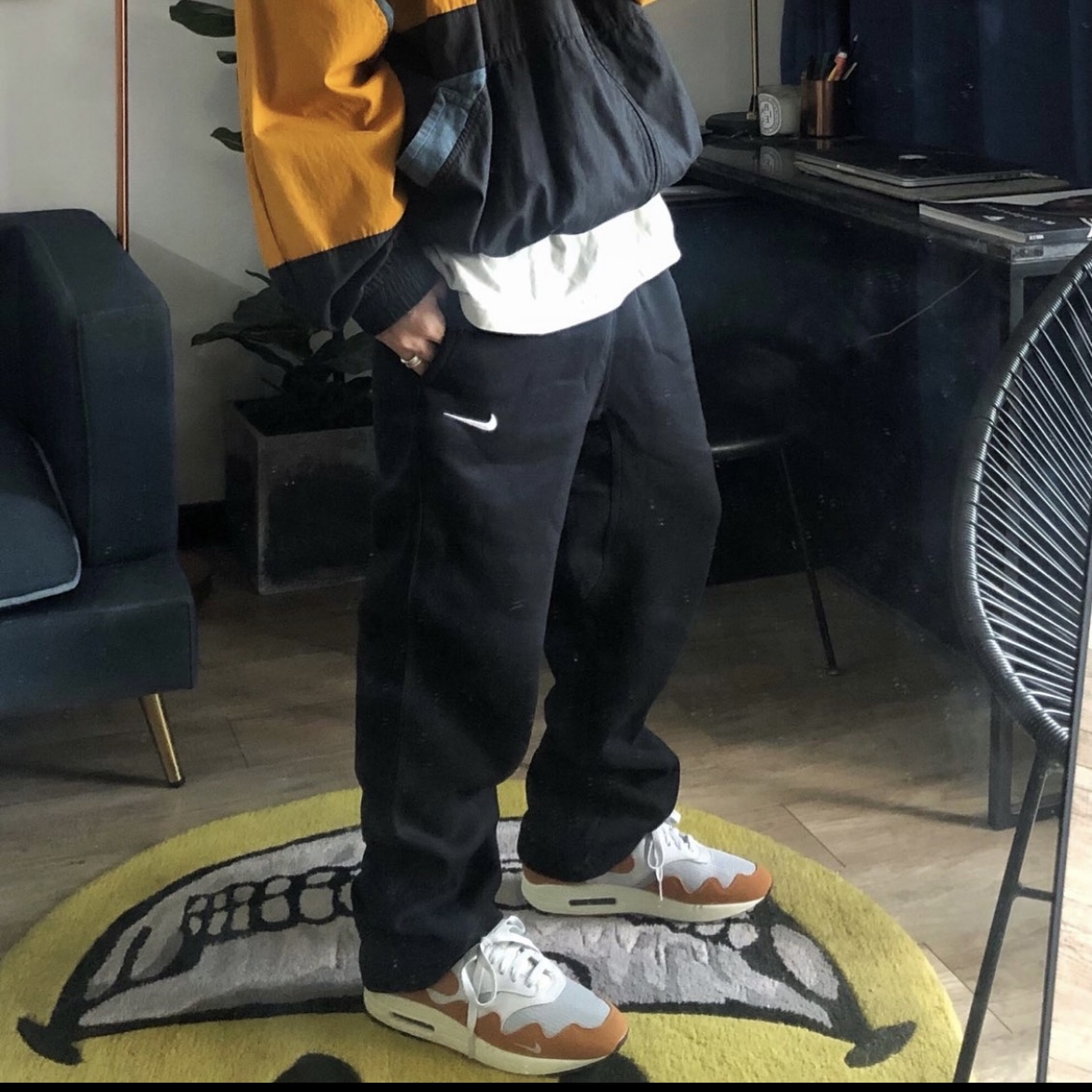 耐克秋男子运动休闲直筒束脚长裤