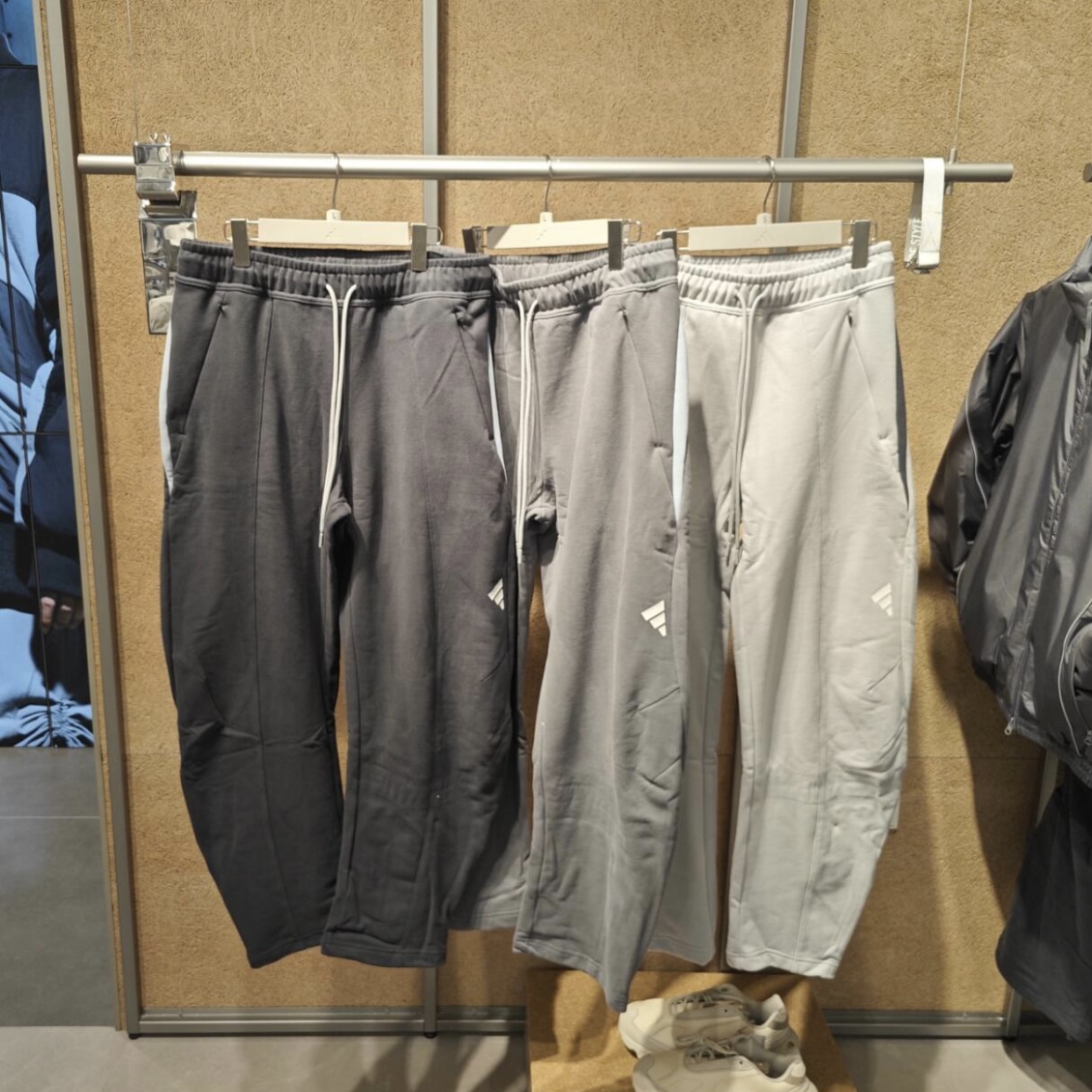 Adidas阿迪达斯 FOS运动休闲潮流弯刀裤镰刀裤长裤 JM8613 JM8615