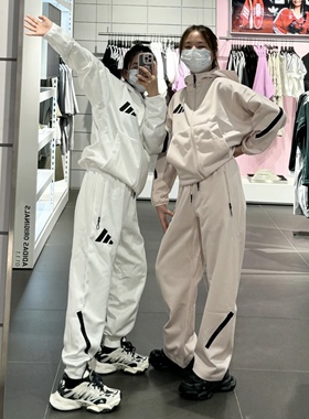 阿迪达斯 ZNE女子运动休闲潮流夹克外套长裤JD3989 JE7849 JD6412