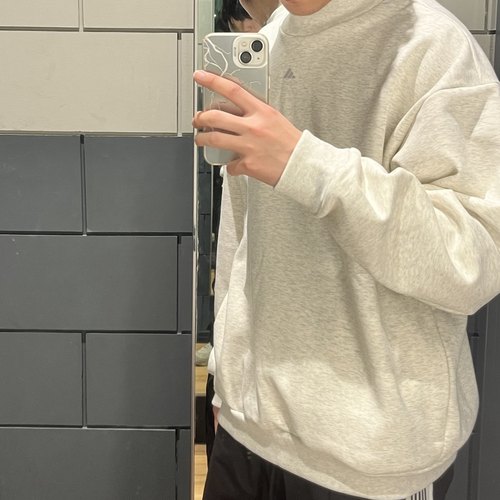 ADIDAS BASKETBALL 男女运动休闲潮流半高领卫衣 IX1966 IX1965