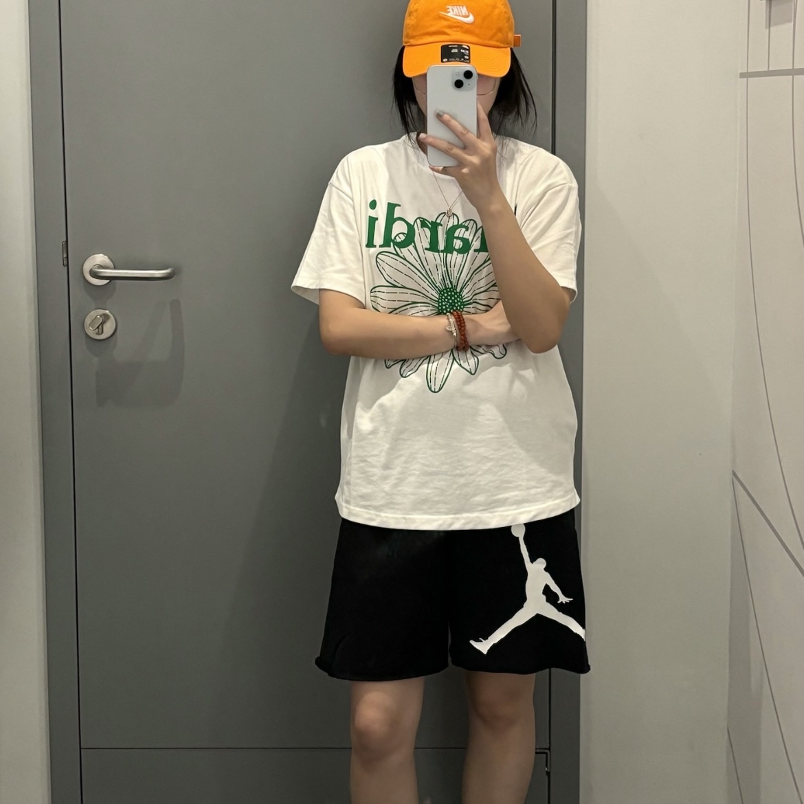 Nike耐克 夏季男子运动休闲潮流大飞人针织棉质五分短裤 DV5028