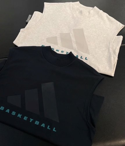 ADIDAS BASKETBALL运动休闲潮流宽松无袖坎肩背心 JI9119 JI9120