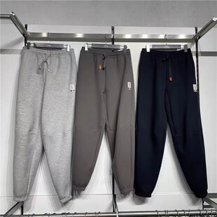 男子运动休闲潮流印花宽松针织束脚长裤 AKLT847 反伍秋冬款 李宁