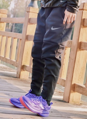 Nike耐克 秋冬男子运动训练健身跑步速干加绒保暖速干长裤 DD2123