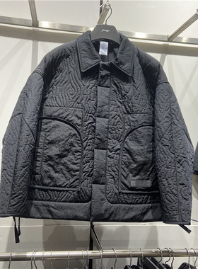 中国李宁 功夫成龙男子运动休闲潮流保暖短棉服夹克外套 AJMS059