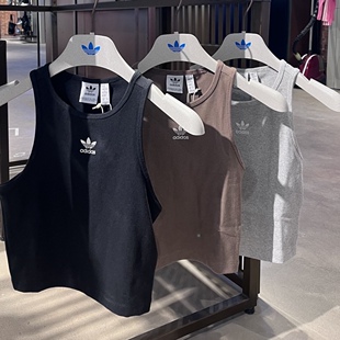 Adidas三叶草 女子运动休闲潮流吊带背心 IJ8251 IJ8261 IR5931