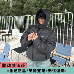 Nike耐克 冬季新款男子运动休闲潮流保暖连帽羽绒服外套 HQ4183