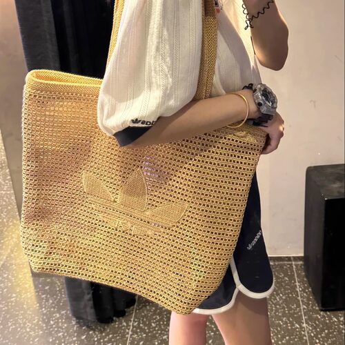 Adidas阿迪达斯 男女运动休闲潮流托特包单肩背包手提包 KC1421