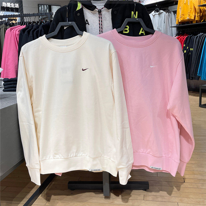 Nike耐克 SWOOSH 刺绣小勾春季男女运动休闲潮流针织卫衣 FD9898