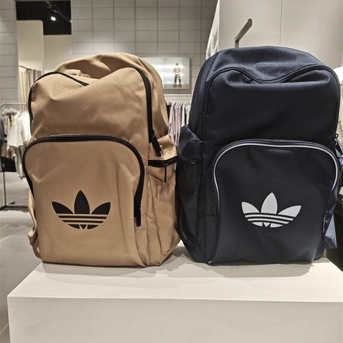 Adidas三叶草 男女运动休闲经典学生双肩背包书包 JX0238 JX0239