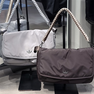 Adidas三叶草 男女运动潮流邮差包背包拎包斜挎包 KT7417 KT7418