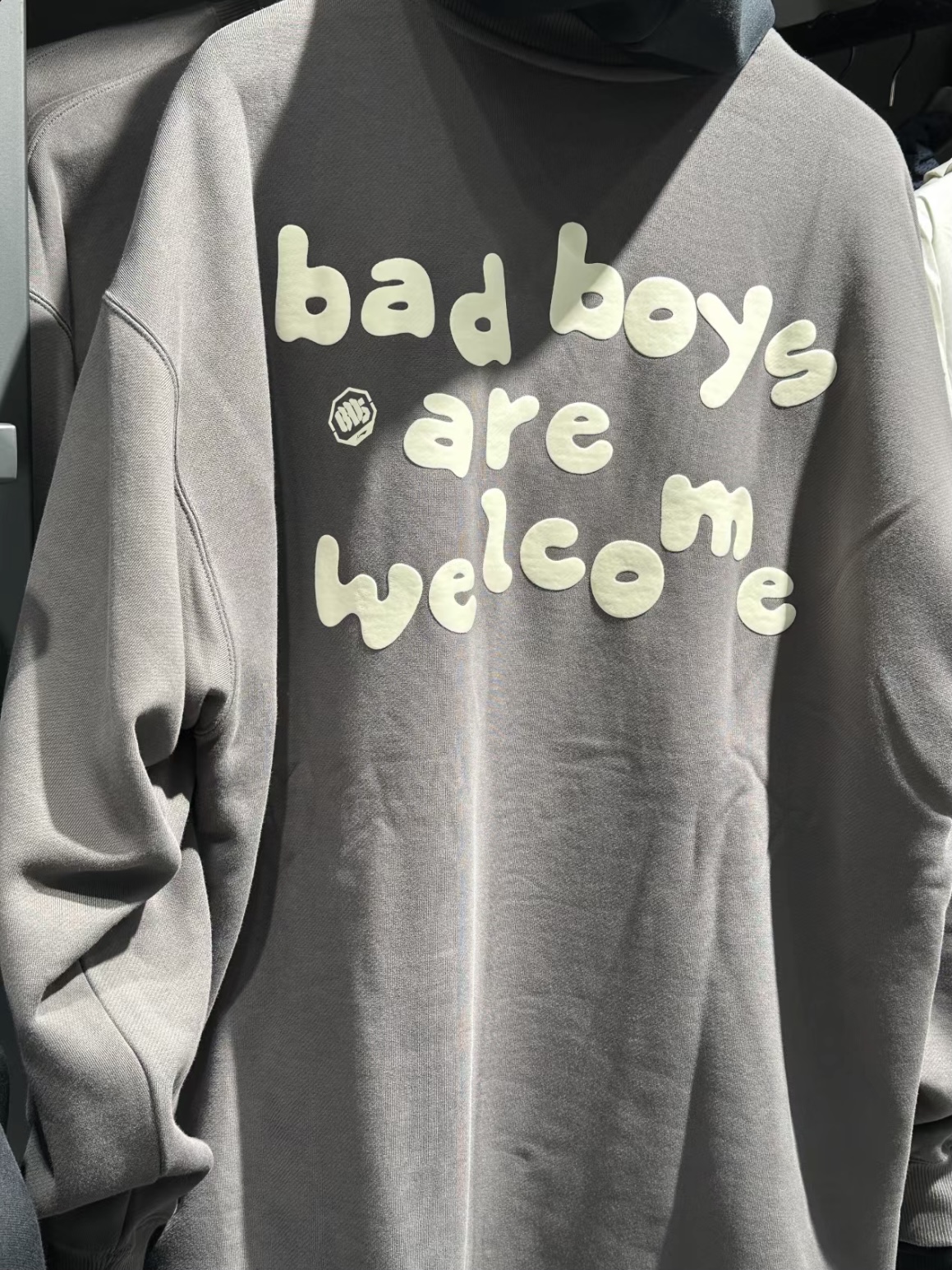 李宁 反伍秋冬男子运动休闲潮流印花加绒宽松保暖针织卫衣AWDT891