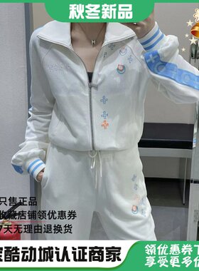 李宁钟楚曦女子潮流串标外套长裤