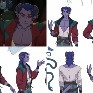 MOLLY 强大九人 九巨头 成品 FJORD cos假发 莫利莫克 COSPLAY