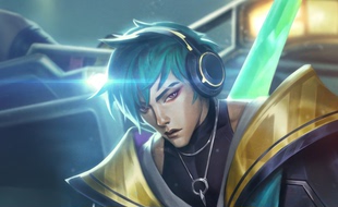 帝都cosplay英雄联盟 心之钢乐队 厄斐琉斯COS假发 成品 来图定制