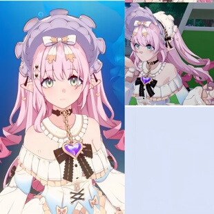 帝都动漫 COSPLAY 崩坏因缘精灵 娜娜巫 帕拉雅雅 cos假发 成品