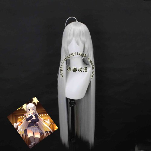 魔女的夜宴绫地宁宁cos假发假毛