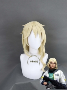 帝都动漫cosplay 无畏契约 Deadlock 新守卫死锁cos假发 造型好