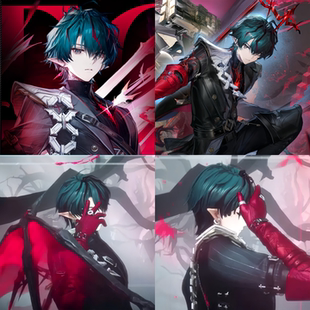 帝都动漫 COSPLAY 明日方舟终末地 卡缪 cos假发 成品 来图定制