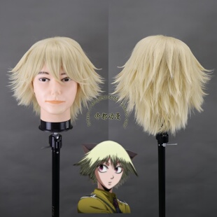 cos假发 帝都动漫 定制 薛定谔 皇家国教骑士团 cosplay 地狱之歌