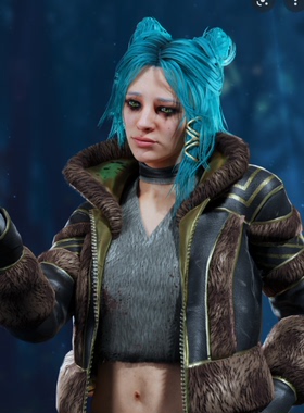 帝都动漫cosplay假发套COS黎明杀机-Nea Karlsson定制假毛