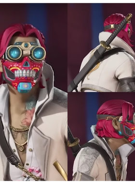 帝都动漫 Apex英雄  Octane  Wraith 恶灵 cos假发 来图定制 造型