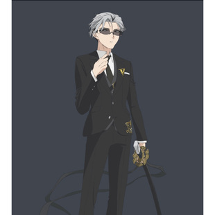 帝都动漫 COSPLAY 春夏秋冬代行者春之舞 寒月冻蝶cos假发 成品