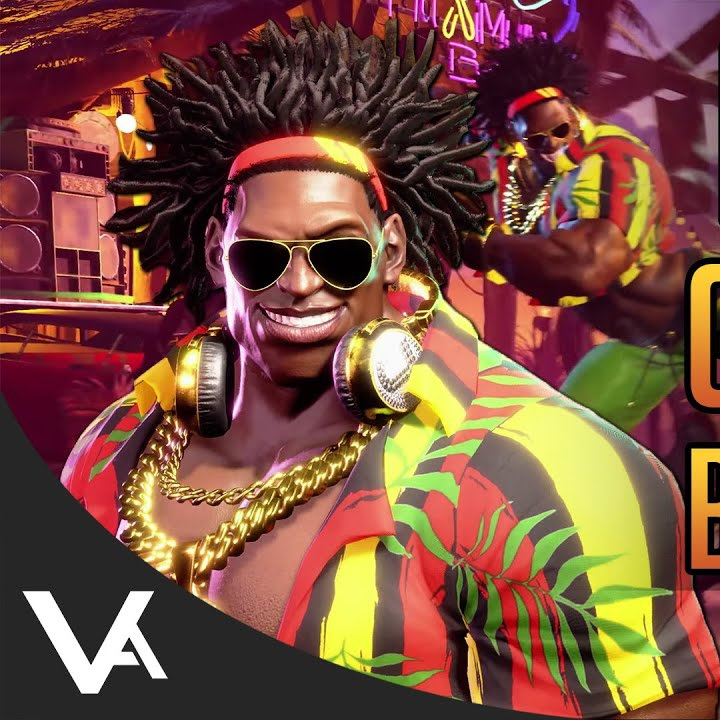 街霸6假发DeeJay迪・杰