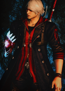 cosplay假发 cos假毛 鬼泣4 尼禄  定做假毛