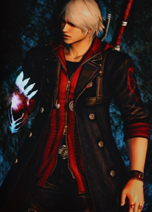 cosplay假发 COS假毛 鬼泣4 尼禄  定做假毛