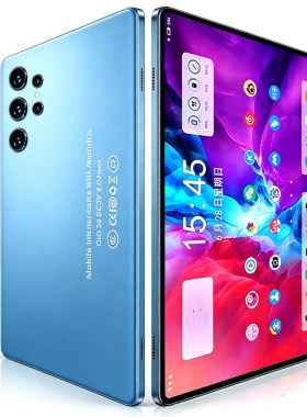 智能平板电脑高清大屏全面屏wifi插卡全网通5G双卡双待办公吃鸡游戏娱乐学习学生安卓ipad适用小米华为苹果膜