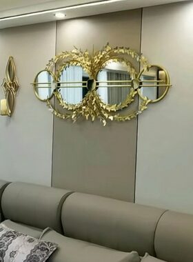 餐厅镜子简约创意吧台咖啡厅餐桌