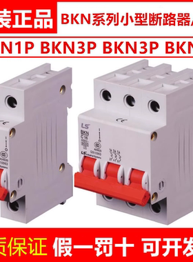LG/LS产电小型断路器/空开BKN BK63N-1P/2P/3P/4P C型D型 BKH-b