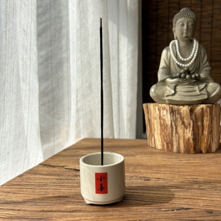 小喜小香炉线香底座香插家用香薰炉室内香器熏香炉点香座香插香托