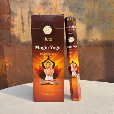 印度进口Flute正品线香神奇瑜伽Magic Yoga香薰家用室内冥想除味
