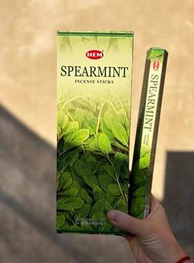 印度进口HEM薄荷 SPEARMINT ｜草本清新室内家用熏香学习提神线香