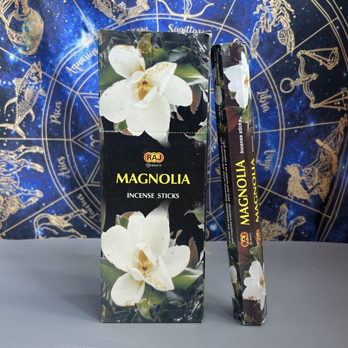 印度进口香薰正品RAJ白玉兰Magnolia 竹签线香熏香净化空气花香