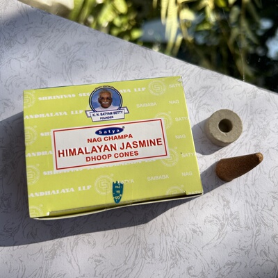 Satya真理Nag Champa印度香薰高山茉莉HIMALAYAN JASMINE锥香塔香
