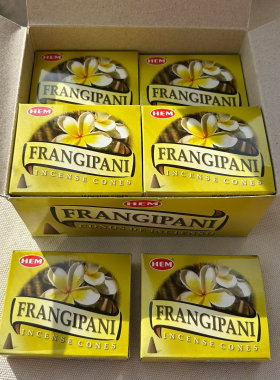 鸡蛋花FRANGIPANI “放下心魔，无心便得清净” HEM印度进口塔香