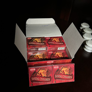印度进口塔香HEM檀香肉桂 Sandal Cinnamon 木质香复合型香锥香