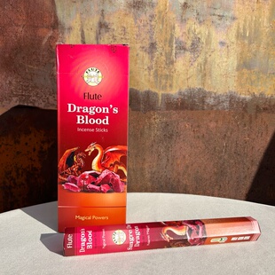 印度进口Flute正品线香龙涎香Dragon‘s Blood 香薰家用室内除臭